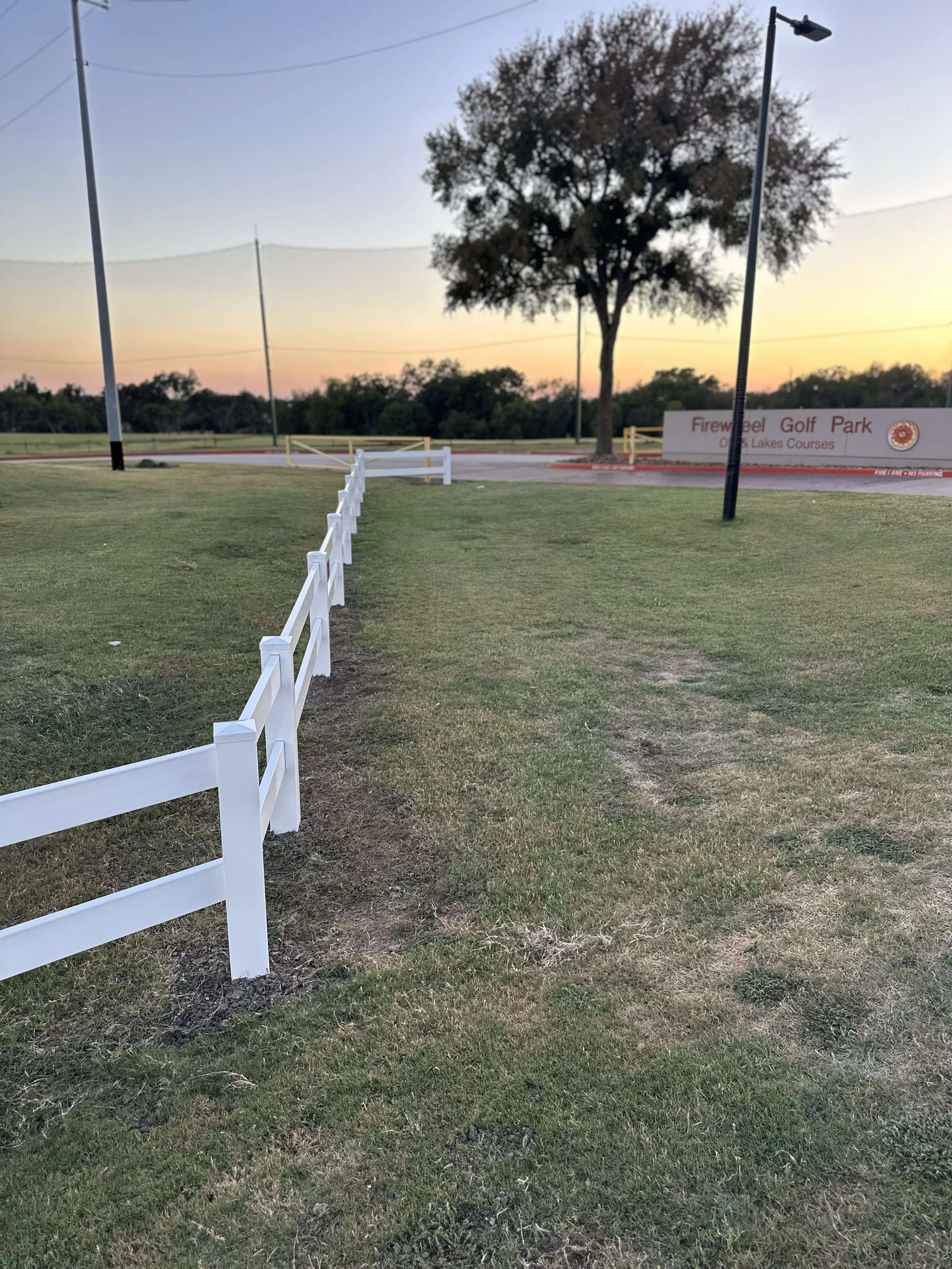 Agricultural Fencing DFW Ranches, new fence at school